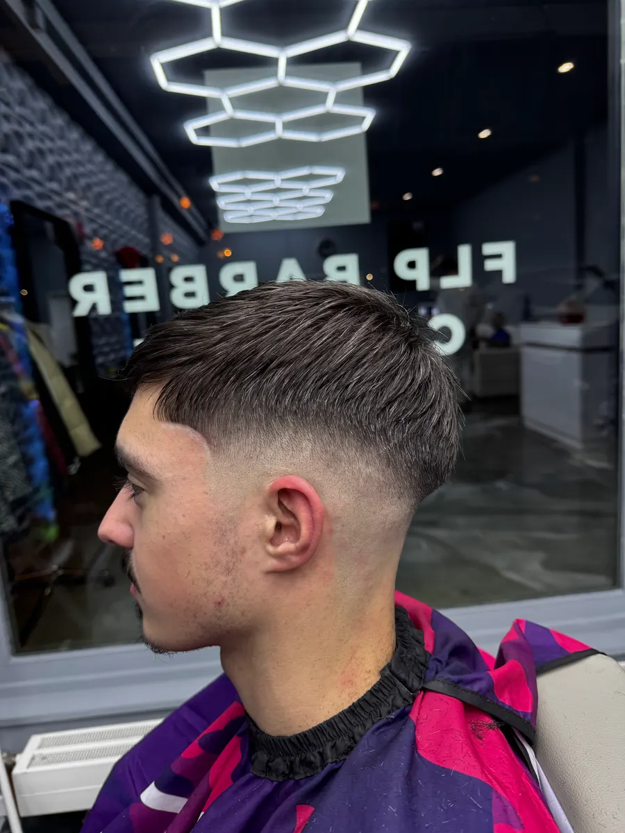 Réalisation FLP Barber — crop dégradé